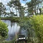 Dom wakacyjny Mobilhome De Gamme Avec Vue Exceptionnelle Sur Le Bassin Arcachon - 6 Personnes Lège-Cap-Ferret