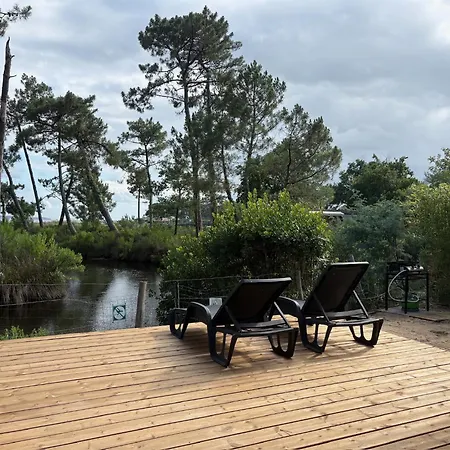 Mobilhome De Gamme Avec Vue Exceptionnelle Sur Le Bassin Arcachon - 6 Personnes * Lège-Cap-Ferret