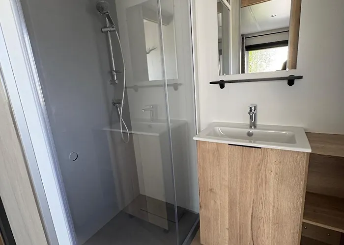 Mobilhome De Gamme Avec Vue Exceptionnelle Sur Le Bassin Arcachon - 6 Personnes