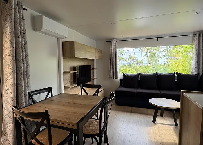 Mobilhome De Gamme Avec Vue Exceptionnelle Sur Le Bassin Arcachon - 6 Personnes Casa vacanze