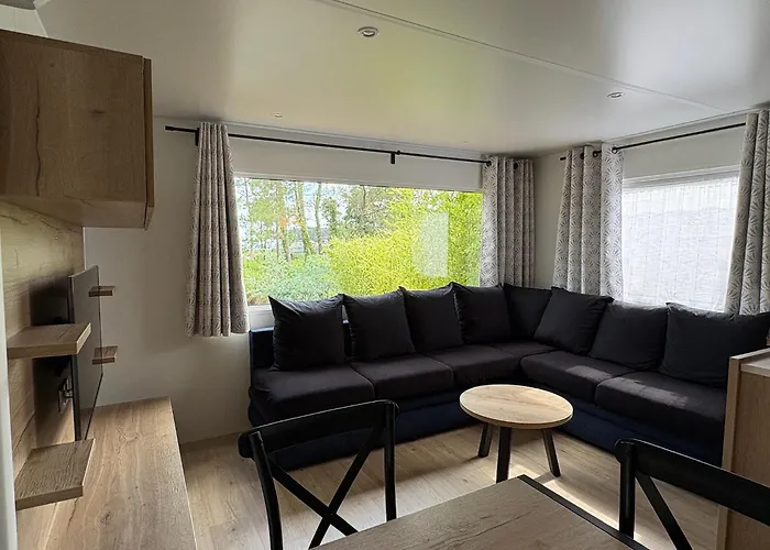 Mobilhome De Gamme Avec Vue Exceptionnelle Sur Le Bassin Arcachon - 6 Personnes